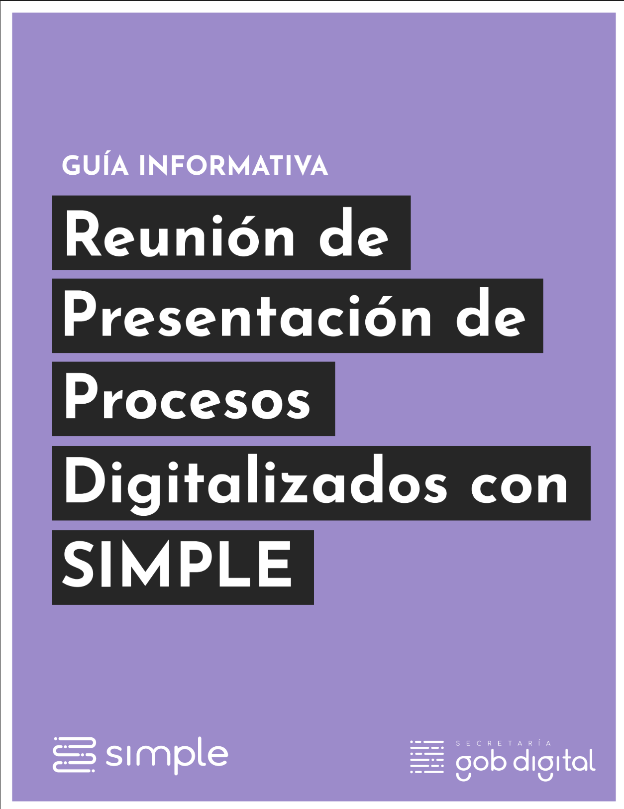 Imagen para recurso Informativo sobre la reunión de presentación de procesos digitalizados con SIMPLE